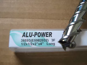 1/2"x2" LOCx 4" OAL,ALU-POWER 3 Flute Carbide End Mill, YG-1 brand "NEW" - Picture 1 of 1