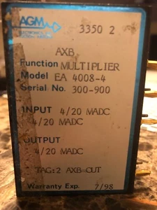 AGM ELECTRONICS TA-4008-4 / Input 4/20 MADC ; Output 4/20 MADC. - Picture 1 of 6