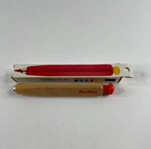 PS Pen Stifthalter Dreifingergriff aus Birkenholz Graphitmine Köinig Pilsener - Bild 1 von 4