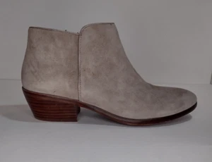 Sam Edelman Petty Ankle Boot Womens 7 Suede Tan Putty - Picture 1 of 12