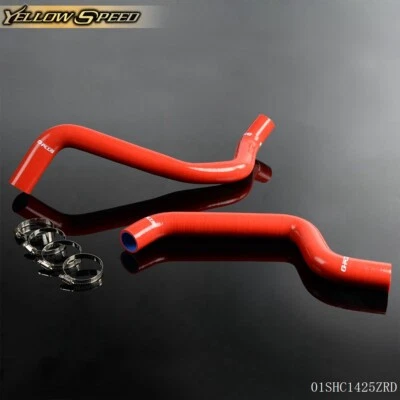 Manguera de radiador de silicona apta para 91-99 Mitsubishi 3000GT Dodge Stealth/2 piezas 91-96 Foto 1 de 4