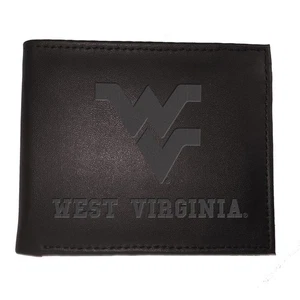 West Virginia University, Bi-Fold Wallet, Black - Picture 1 of 6