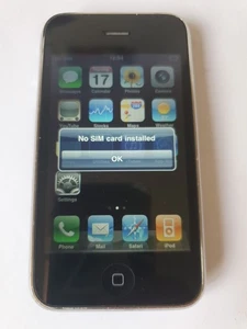 Apple iPhone 3G - 16GB - Black (O2) A1241 (GSM) - Picture 1 of 10