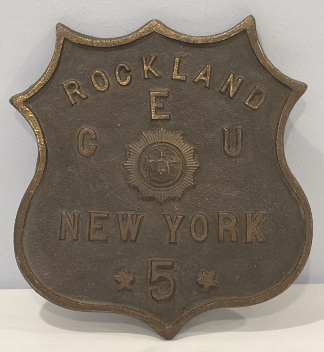 Badge Collectible Obsolete US Police Badges for sale | eBay