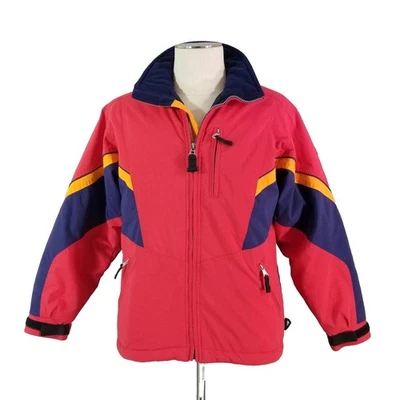 Obermeyer ski jacket coat parka Juniors Youth 16 red vintage snowboard Winter - Image 1 of 4