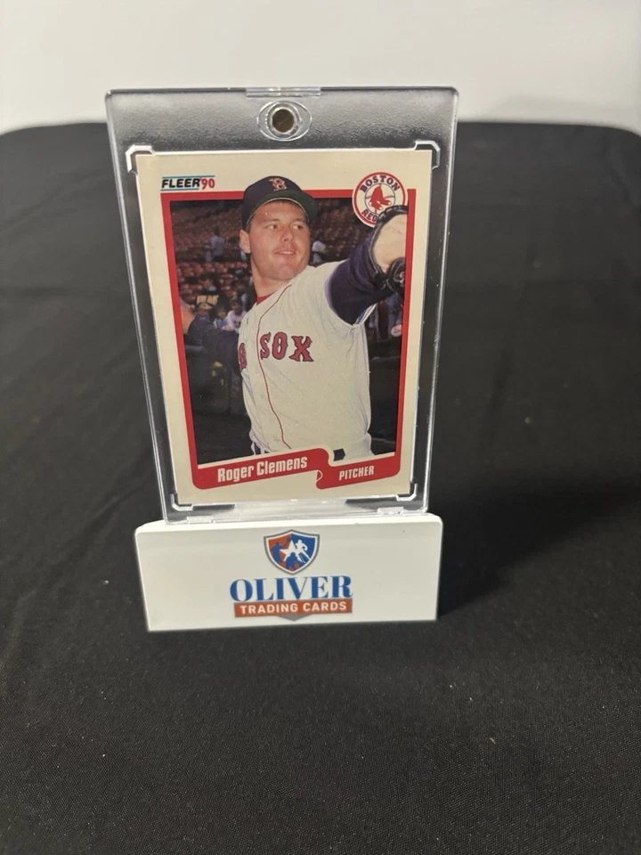 * РЕДКАЯ * Роджер Клеменс 1990 Fleer #271 ошибка новом карта - Изображение 1 из 2