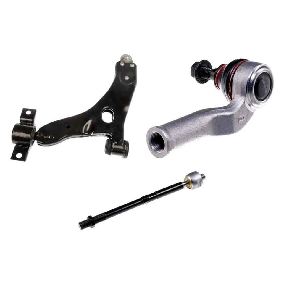 For Ford Focus 07-11 Control Arm with Ball Joint and Tie Rod End Kit Solutions - Изображение 1 из 1