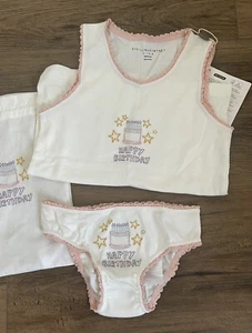 NWT - Stella McCartney Girls Celebration /Happy Birthday Set w/Embroidery Size 8 - Picture 1 of 3