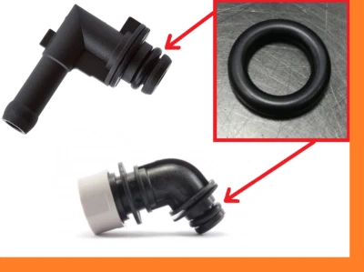 GOMMINO GUARNIZIONE O-Ring POMPA GASOLIO M-JET ØINTERNO 8MM SPESSORE 2.5MM - Immagine 1 di 2