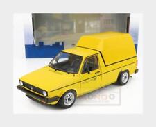 1 18 SOLIDO Volkswagen Caddy Pick-Up Mki Closed Van Poste 1982 Yellow SL1803505