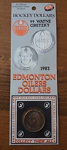 1983 Edmonton Oilers Wayne Gretzky - Hockey Dollars Coin