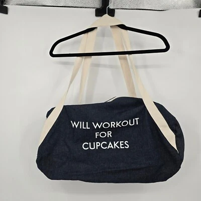 Novedad Bolsa de Gimnasio Entrenará para Cupcakes Bolso de Viaje Lona Foto 1 de 4