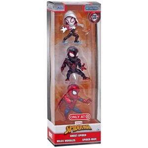 Spiderman Marvel METALFIGS  3 Pack Die-cast Ghost-spider Miles Morales Spiderman - Picture 1 of 1