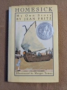 Homesick: My Own Story, Jean Fritz, SIGNED 1st Edition/1st Printing, 1982, HC/DJ - Picture 1 of 17