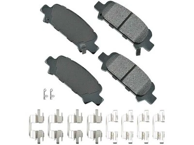Conjunto de pastilhas de freio traseiras Akebono 88225CMVN 1999 2000 Subaru Forester 1998-2003 - Imagem 1 de 2