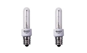 Bulbrite 473060 60W KX-2000 Krypton/Xenon T3 Capsule Light Bulb, Clear - 2 Pack - Picture 1 of 2