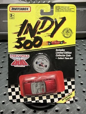 1991 Matchbox ARIE LUYENDYK / Cadilac Pace Car 76th Indy 1/64 Limited Diecast - Image 1 of 4