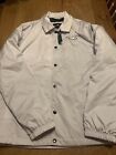 BNWT New Men Hollister grey reflective Lightweight jacket small medium large £59