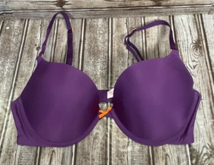 Sujetador acolchado con aros VICTORIA'S SECRET push-up púrpura 38C usado en excelente estado - Imagen 1 de 6