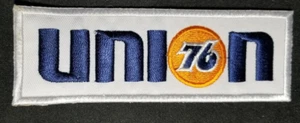 Parche bordado UNION 76 envío a todo el mundo aprox 1,5X4,5" - Imagen 1 de 2