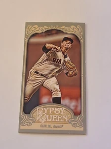 2012 Matt Cain Topps Gypsy Queen #305 Mini Red Back - Picture 1 of 2