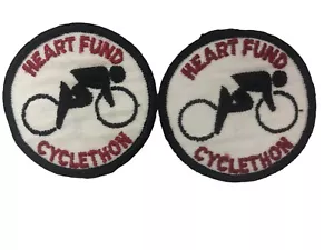 HEART FUND CYCLETHON Toppa Ricamata - DISTINTIVO W-ON Scout (2) - Foto 1 di 1