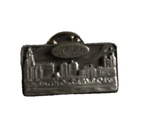 Prendedor de solapa de metal Buffalo NY recuerdo de viaje de Nueva York - Imagen 1 de 5