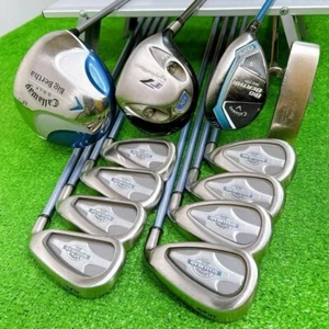 Juego de palos Callaway para damas 1W FW 5H 5-9i Pw Aw PT 12 piezas diestro mujeres golf grafito - Imagen 1 de 8
