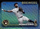 2024 Topps Series 1 Holiday Foil Andruw Monasterio Milwaukee Brewers #240