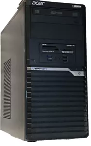 Acer Veriton M6650g Intel i5-6500 16Gb RAM 256GB SSD 1TB HDD DVD/RW Win10 pro - Picture 1 of 4