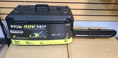 Nuevo Precintado - Kit Motosierra Sin Escobillas Ryobi 40V HP 20" Foto 1 de 4