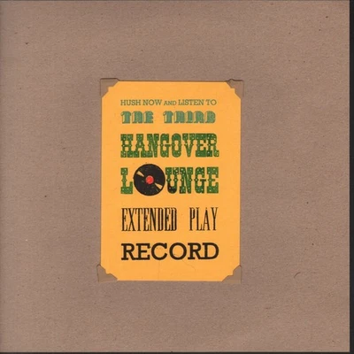 Various Artists Third Hangover Lounge EP 10" vinyl UK Hlep 2012 numbered limited - Image 1 of 3