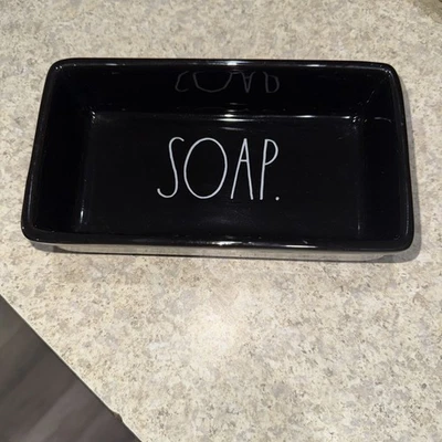  Jabonera roja Rae Dunn - negra Foto 1 de 3