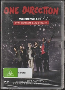 One Direction: Where We Are - Live from San Siro Stadium DVD (2014) NEW SEALED - Picture 1 of 2