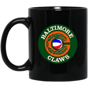 Baltimore Claws Mug 11 oz. Black Ceramic | ABA Basketball Team - Picture 1 of 1