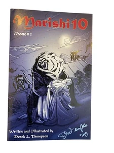 MARISHI 10 ~  DEREK L. THOMPSON JAPANESE HORROR COMIC ~ Signed ~ Issue #1 - Picture 1 of 4
