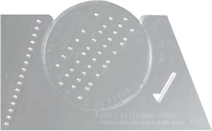 Westcott Lettering, Stenciling Paper Template (ALG-1) - Picture 1 of 12