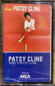 Patsy Cline "Here's Patsy Cline" (Cassette Tape, Decca) 1988 - Imagen 1 de 2