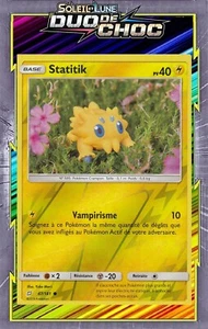 Statitik Reverse - SL09:Duo De Choc - 47/181 - Carte Pokemon Neuve Française - Picture 1 of 1