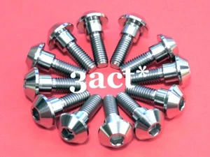 12 piezas pernos de rotor de freno de disco de titanio/Ti M6 x 20 mm Suzuki GSXR Yamaha R1 R6 YZF - Imagen 1 de 1