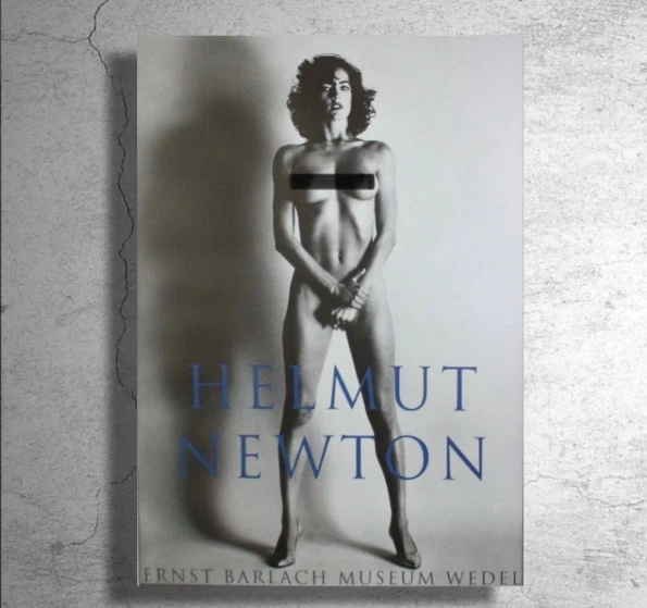 Póster Fotográfico Artístico Helmut Newton Corte SUMO Exposición Hamburgo Buen Estado Foto 1 de 1
