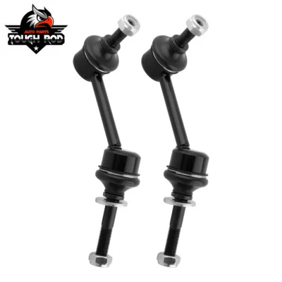 Barra estabilizadora delantera izquierda 03-11 2 piezas para Ford Crown Victoria Lincoln Town Car Marquis Foto 1 de 4