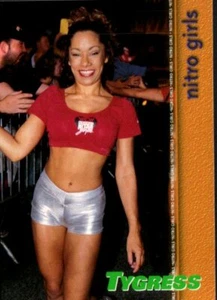 1998 Topps WCW/nWo Vintage Wrestling Card #63 Tygress Nitro Girls - Picture 1 of 2