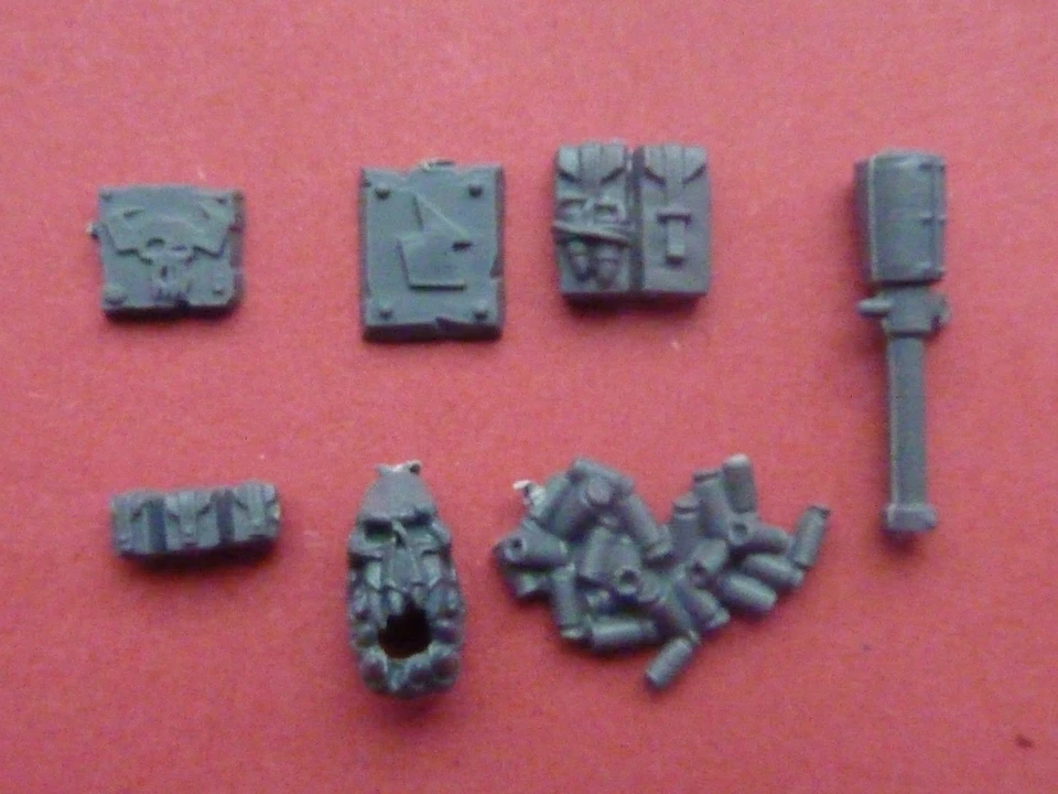 GAMES WORKSHOP ORK BOYZ BITS & BOBS ICONS SET ETC - Bits 40K