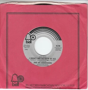5TH DIMENSION - I Didn't Get To Sleep At All/The River Witch (1972) 7" VINYL MT - Picture 1 of 2