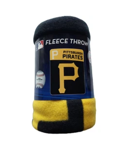 Pittsburgh Pirates MLB Northwest Fleece Throw Lightweight 60" x 50" NEW - Picture 1 of 1