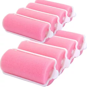 SMALL / LARGE FOAM HAIR ROLLERS Sleep In Curlers Curl Wave Styling SOFT SPONGE - Picture 1 of 5