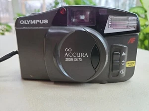 Olympus Accura Zoom XB 70 QD Point & Shoot 35 mm Filmkamera & Riemen. Funktioniert! - Bild 1 von 10