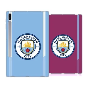 MANCHESTER CITY MAN CITY FC BADGE KIT 2017/18 GEL CASE FOR SAMSUNG TABLETS 1 - Picture 1 of 9
