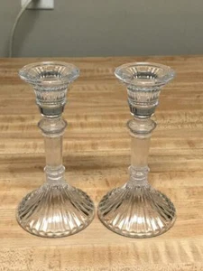 CANDELABROS DE CRISTAL CRISTAL CRISTAL D'Arques-Durand, juego de 2, como nuevos - Imagen 1 de 1